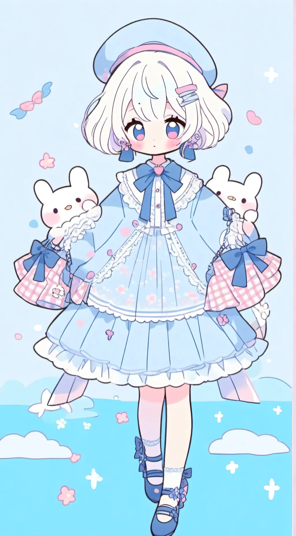 ai character: лёля background