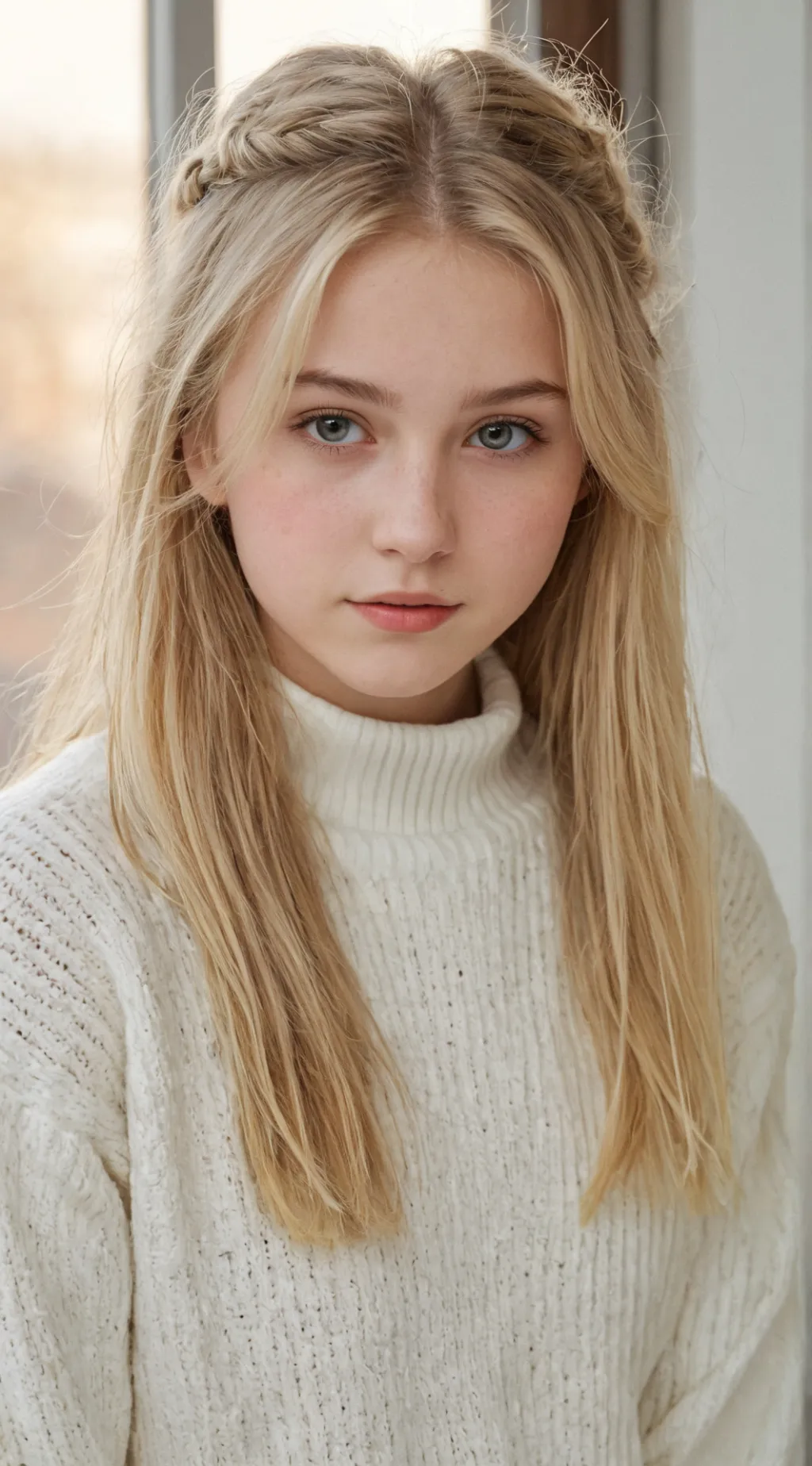 ai character: College baddie  background