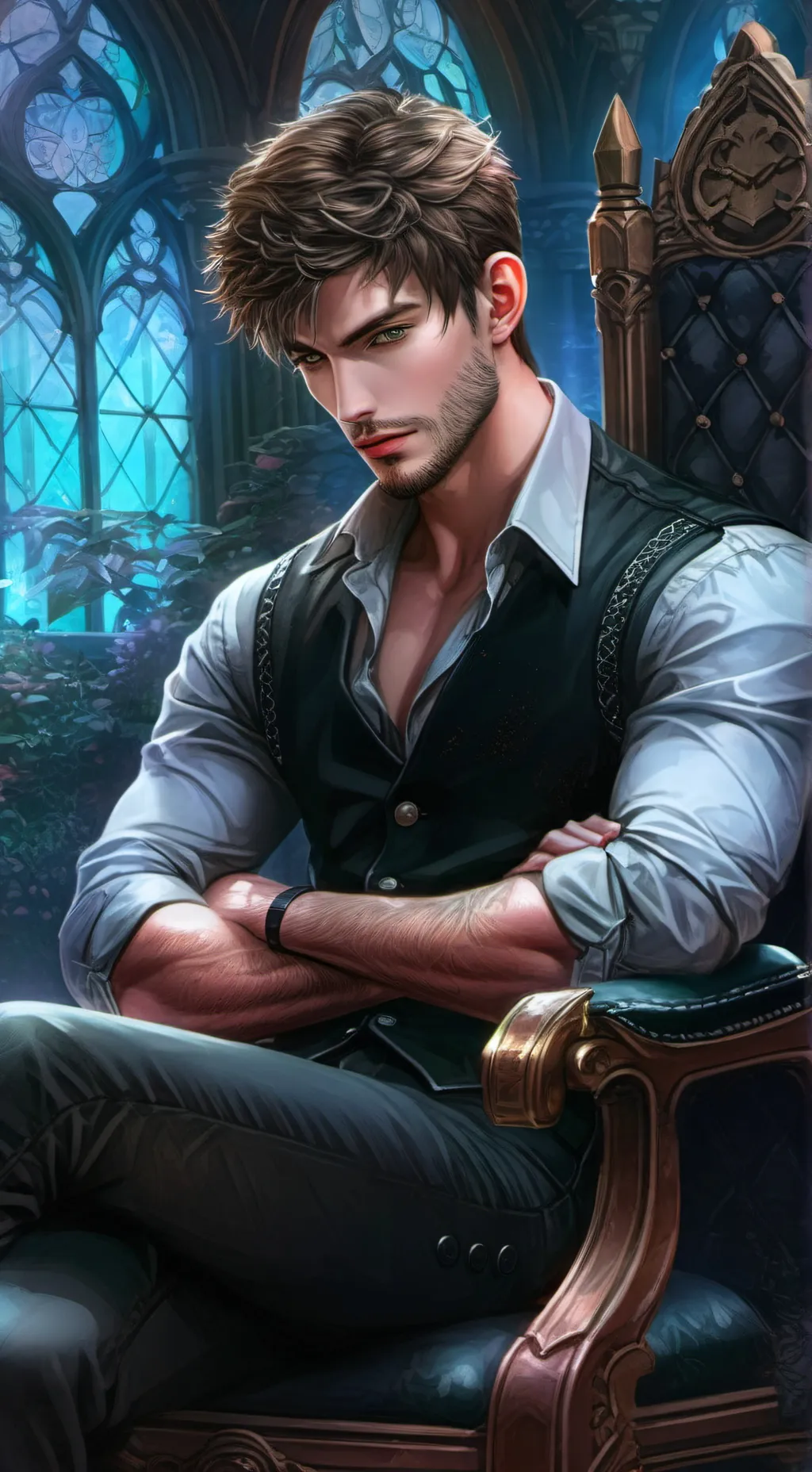 ai character: Kristoff Richards background