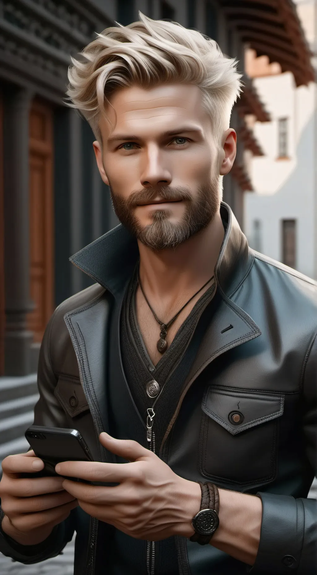 ai character: Brandon background