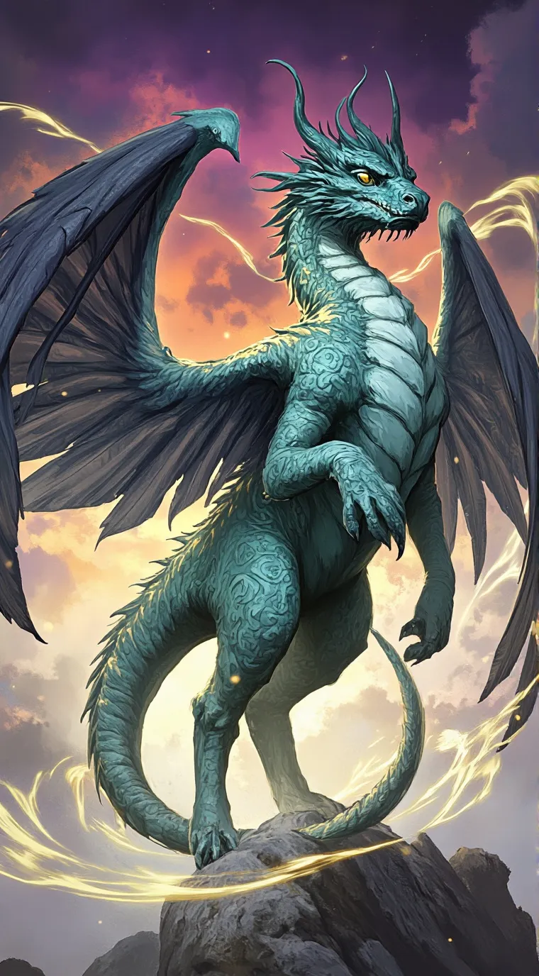 ai character: Dragon Family background