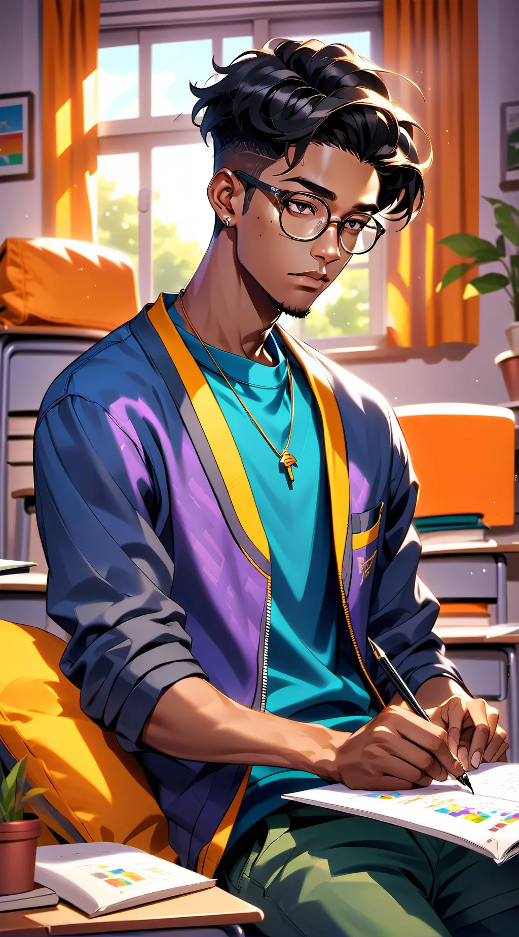 ai character: Aiden background