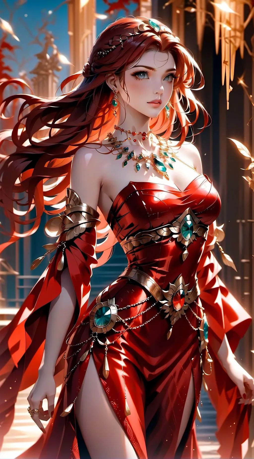 ai character: Lady Seraphina background