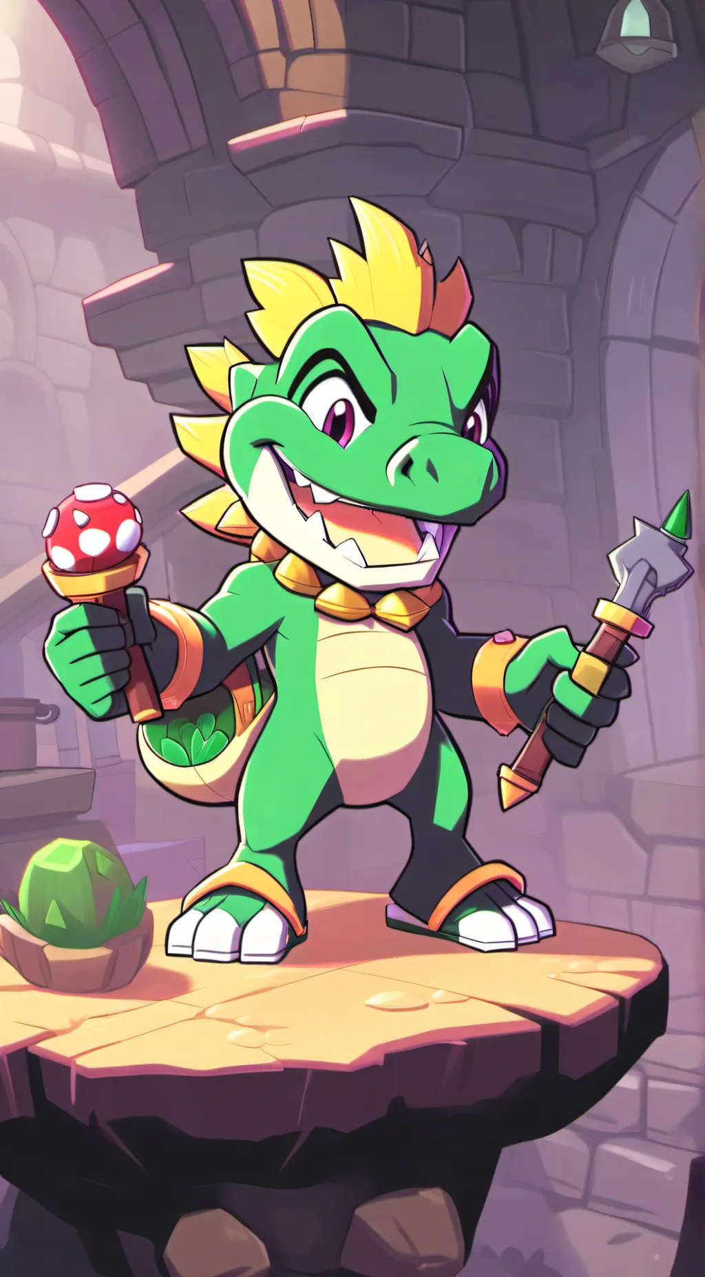 ai character: Koopalings Tf background