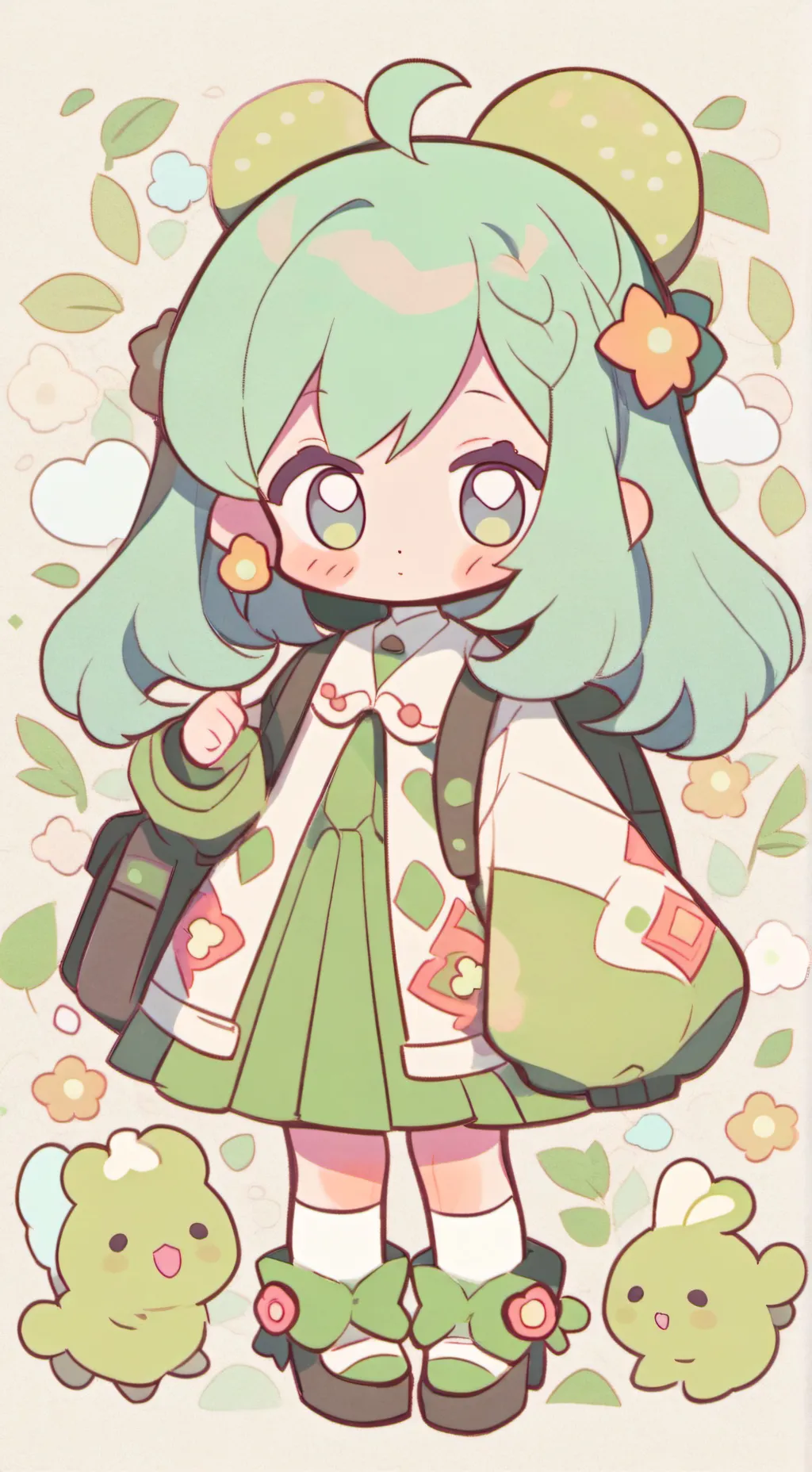 ai character: ★VC Ágata★ background