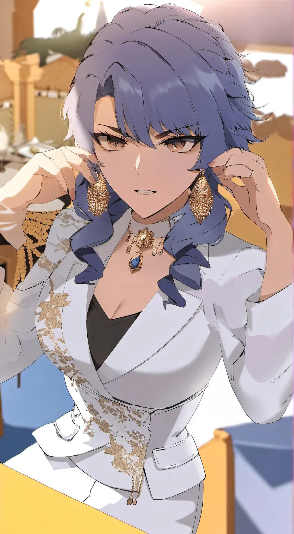ai character: Selena Valtoria background