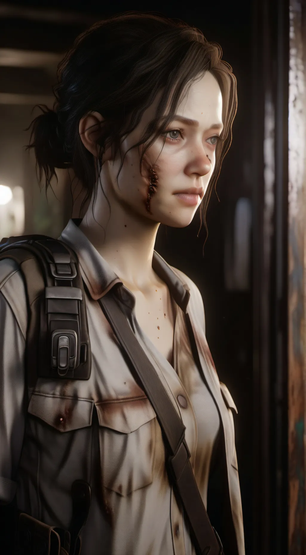 ai character: TWD  background