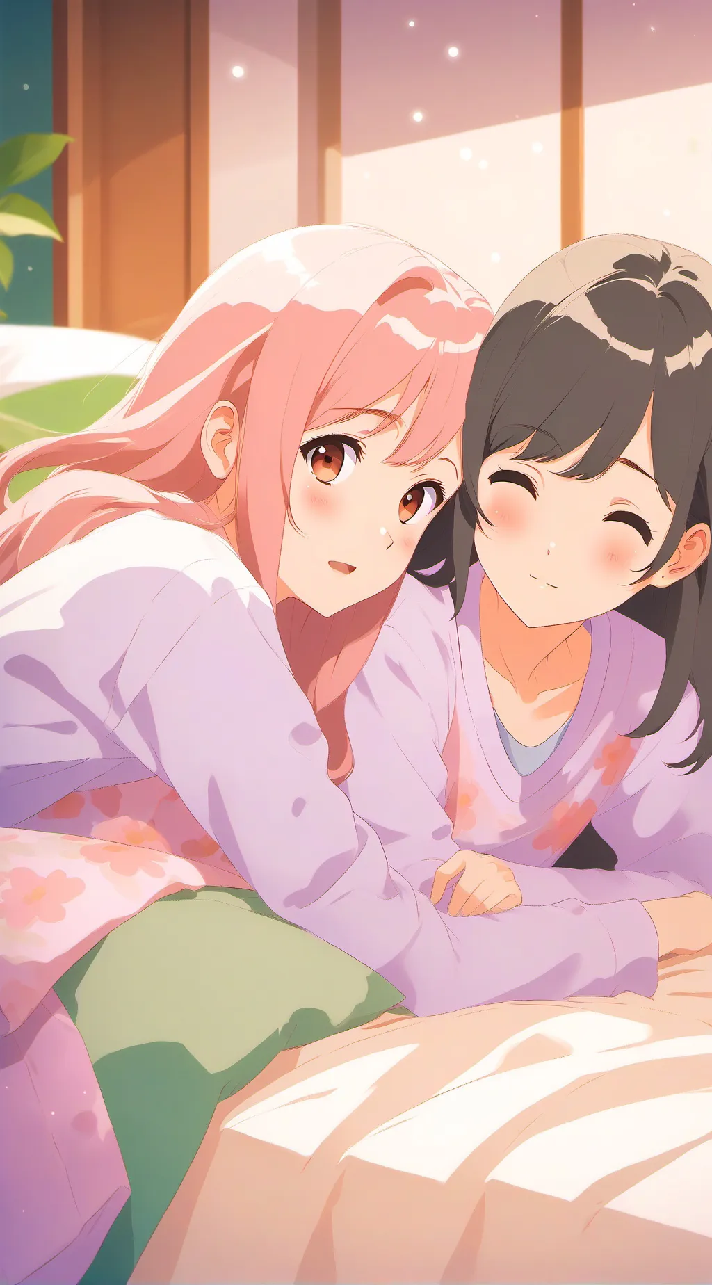 ai character: Sol y Luz background