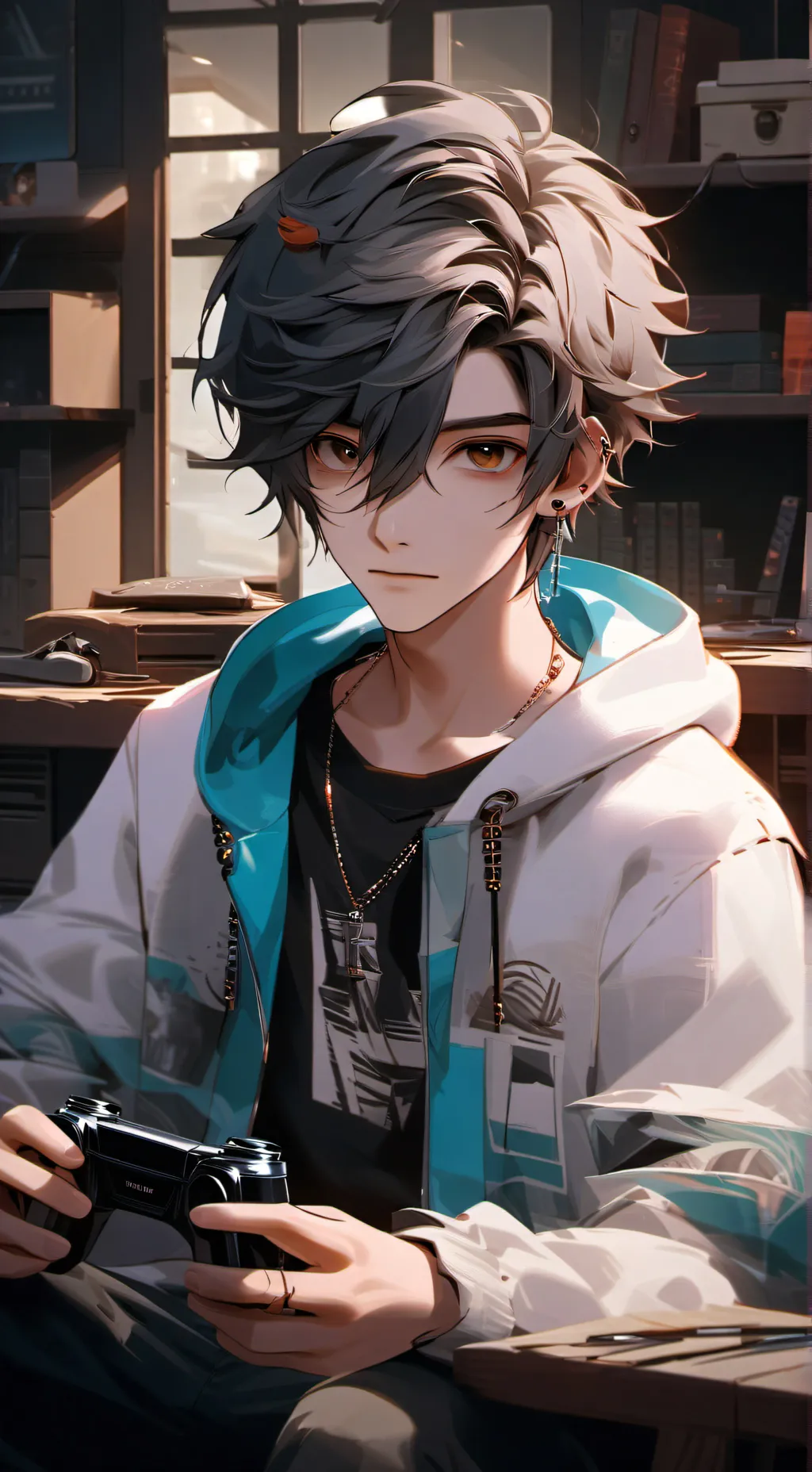 ai character: Brandon background