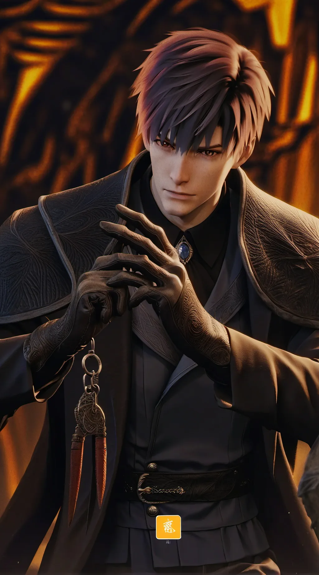 ai character: KNY good ending background