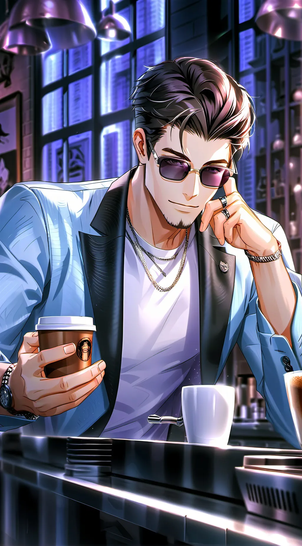 ai character: The Roast CEO Boy Karen background