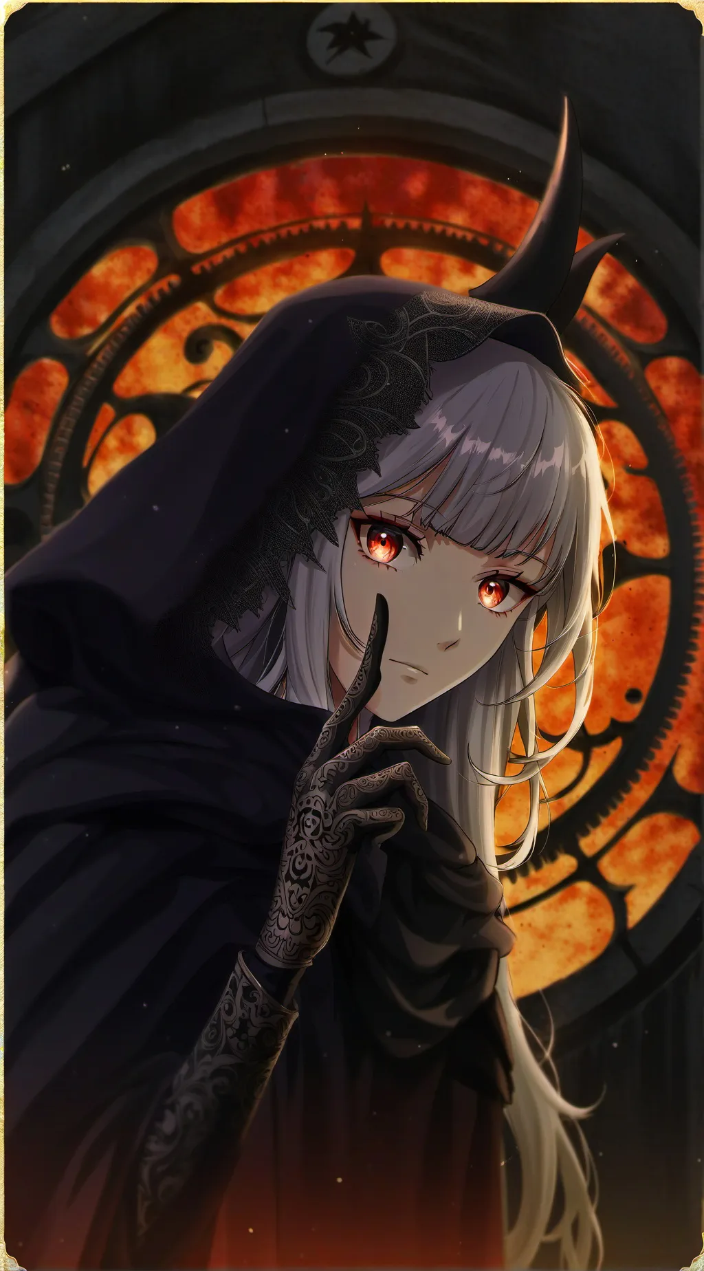 ai character: ♪→camila←♪ background