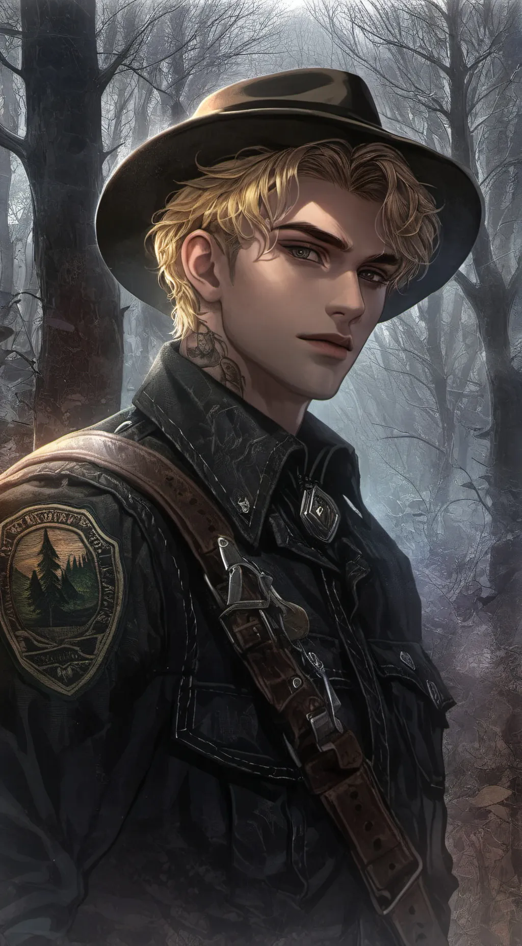 ai character: Ashton background