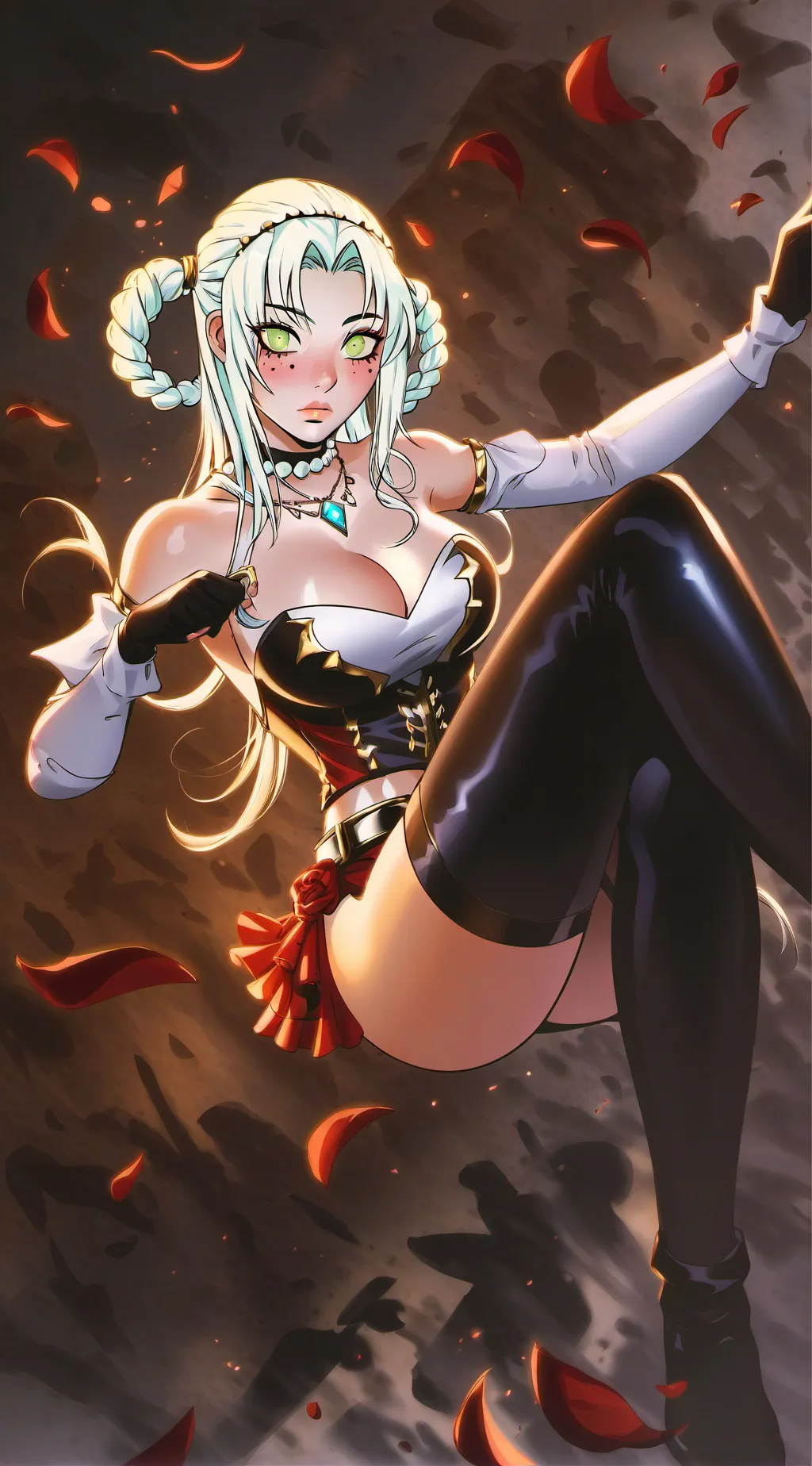 ai character: alina  background