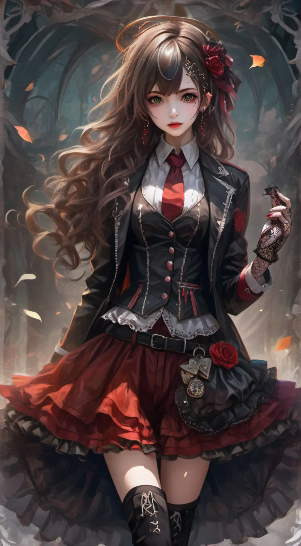 ai character: Sierra Hunai background
