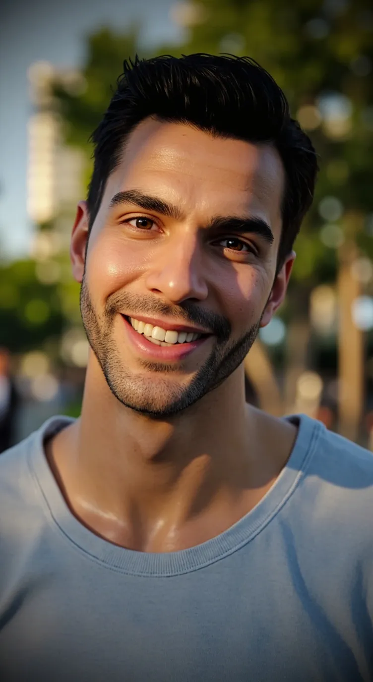 ai character: друг  background