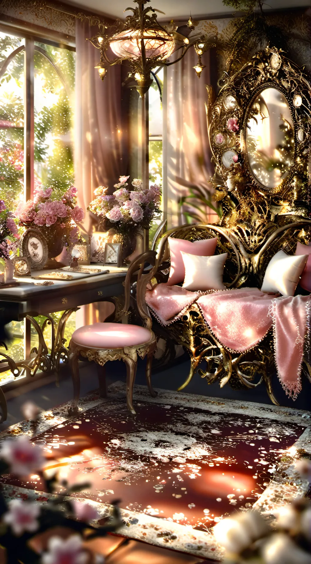 ai character: Pomnis bad day background