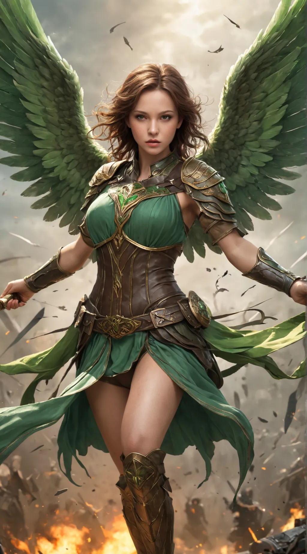 ai character: Seraphina background
