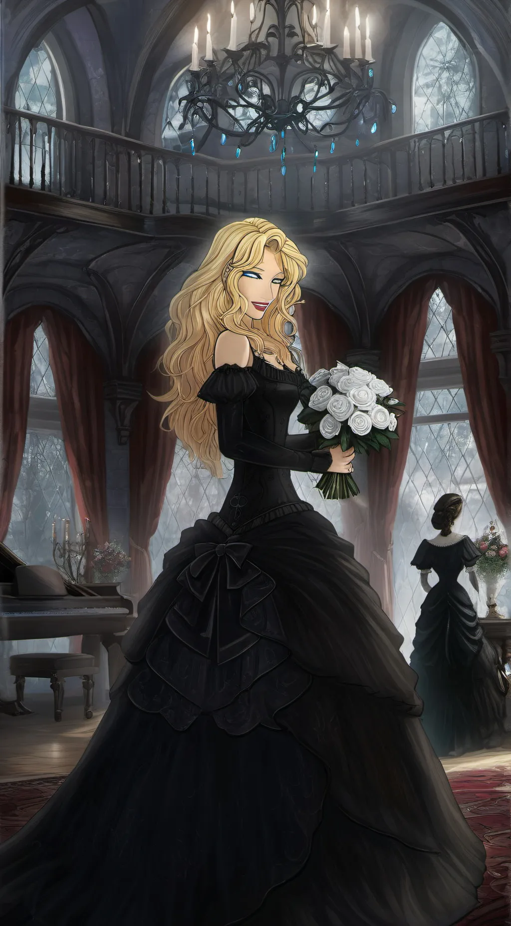 ai character: Lisa (Castlevania) background