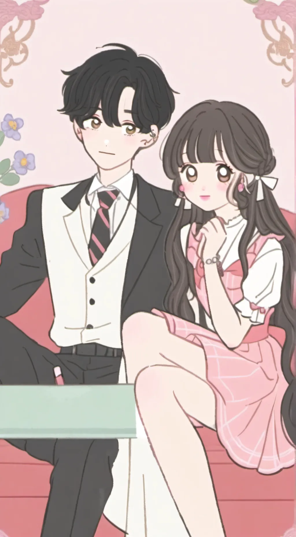 ai character: Faith(u) Justin background