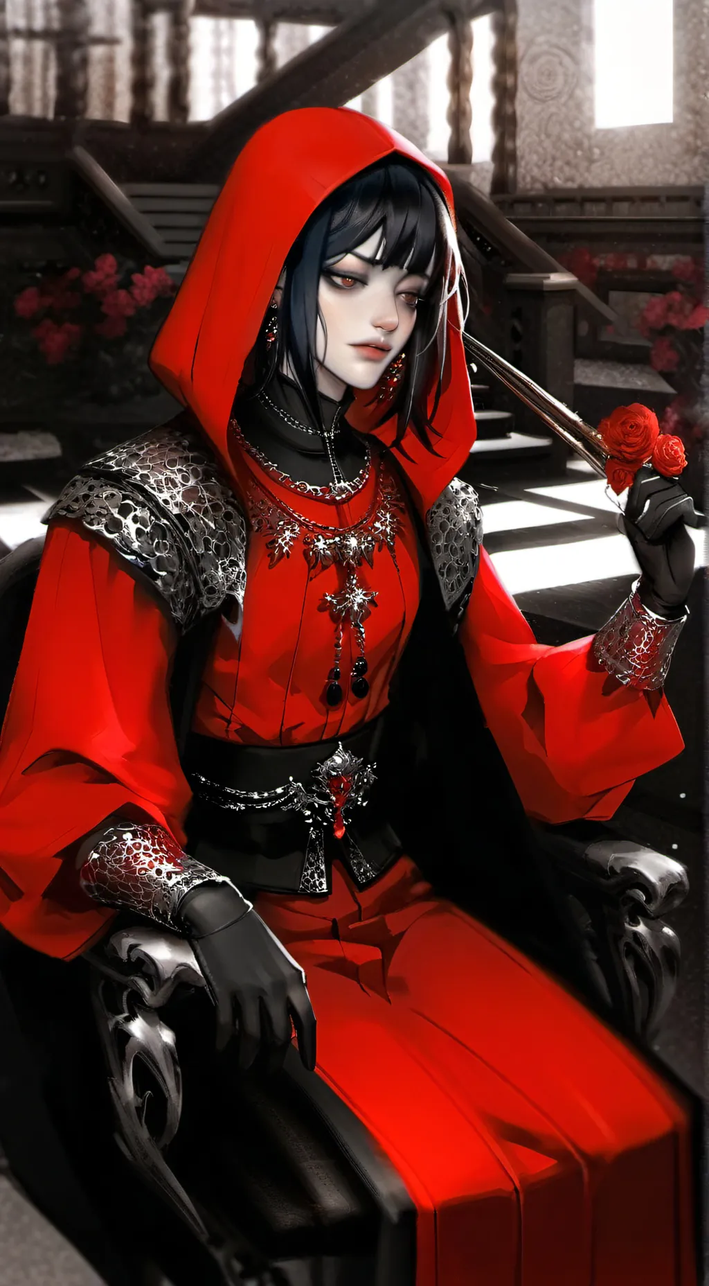 ai character: Redlyn background