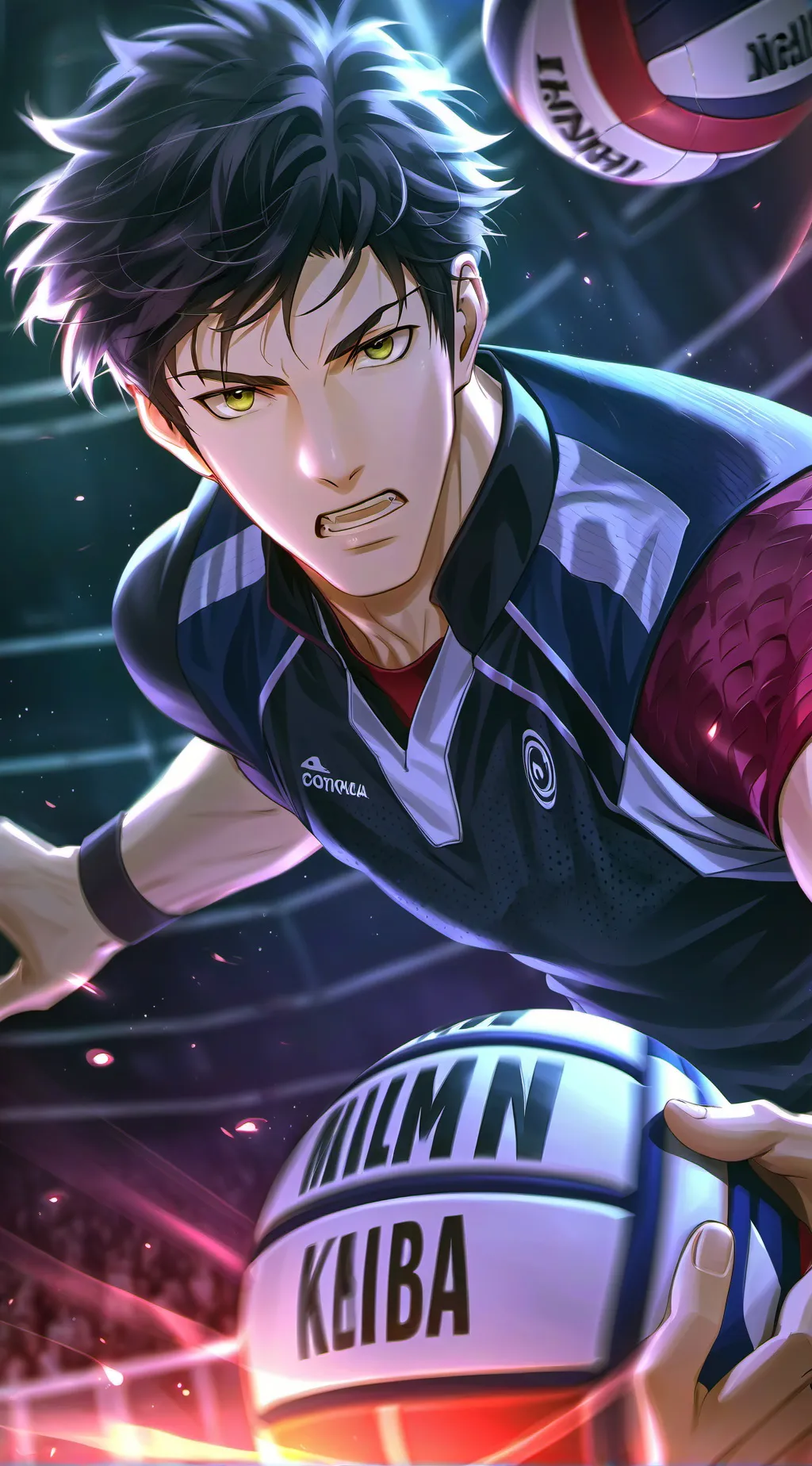 ai character: Kuroo Tetsuro background