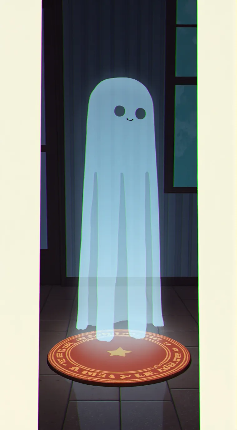 ai character: Hello agian background