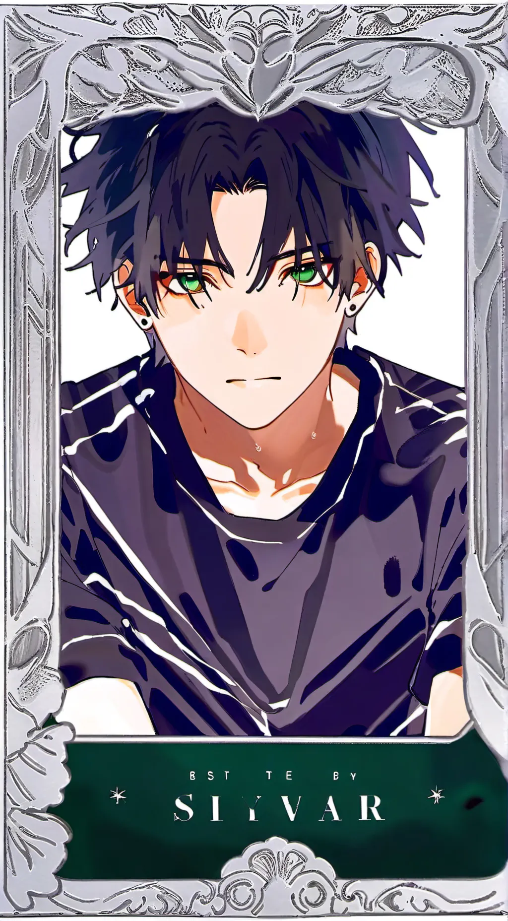 ai character: vampire Midoriya  background