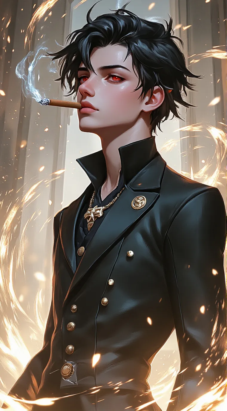 ai character: bunny Hunter background