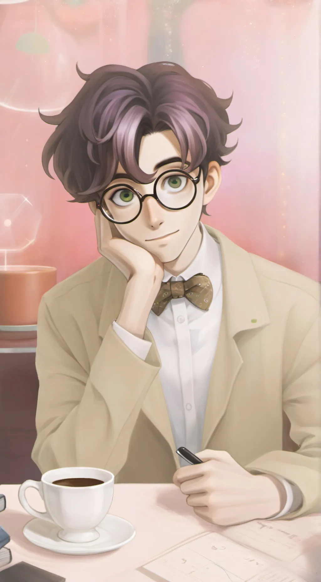 ai character: Franklin background
