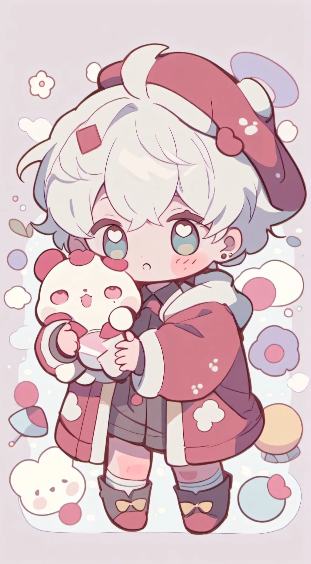 ai character: Pearl background