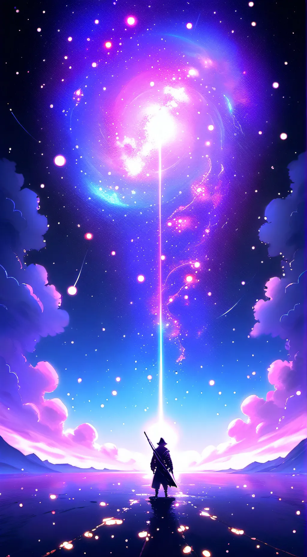 ai character: Finish the lyrics background
