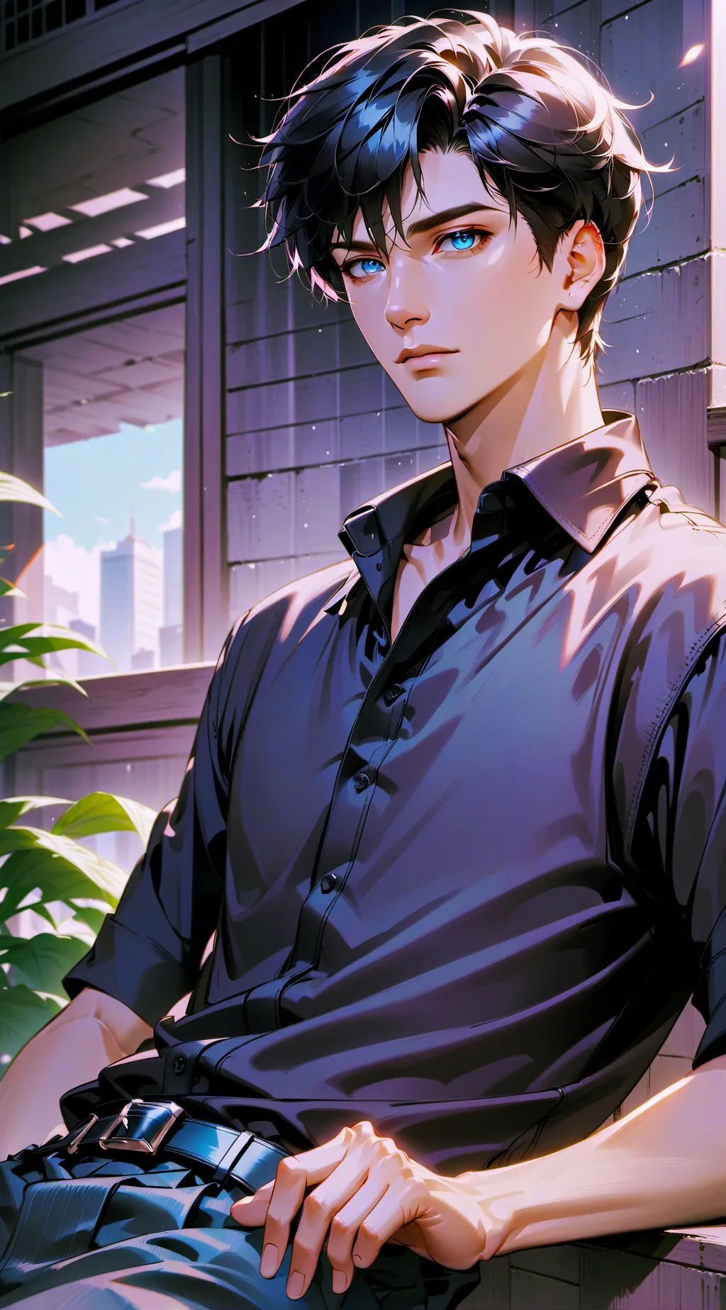 ai character: Jake background