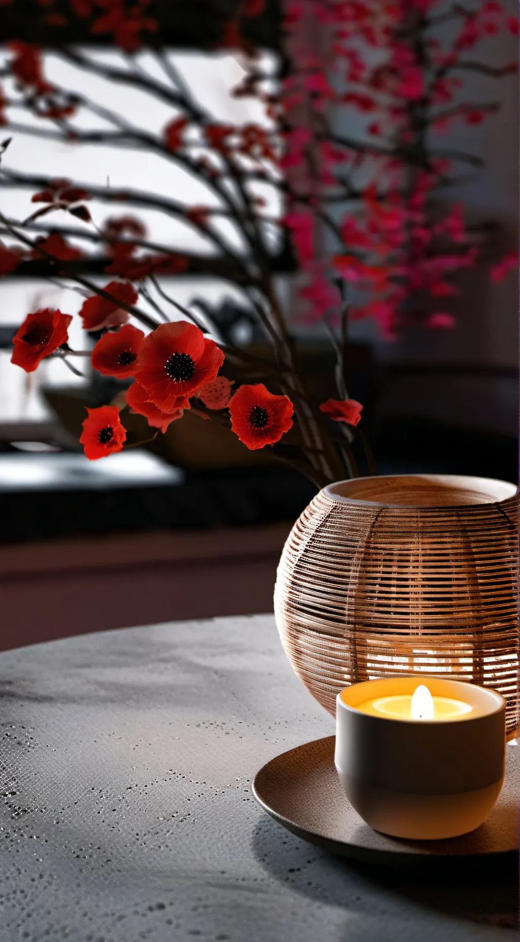 ai character: myra twisted background