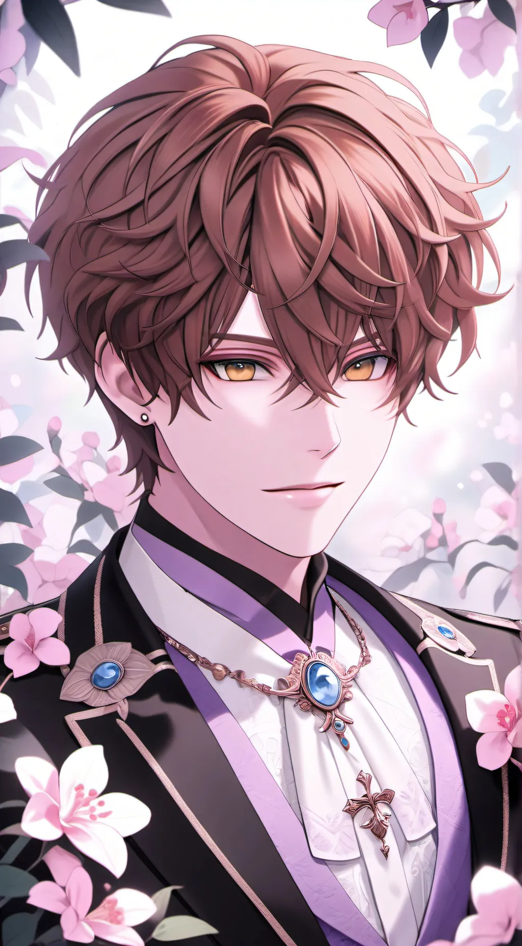 ai character: Nicolas Elysia background