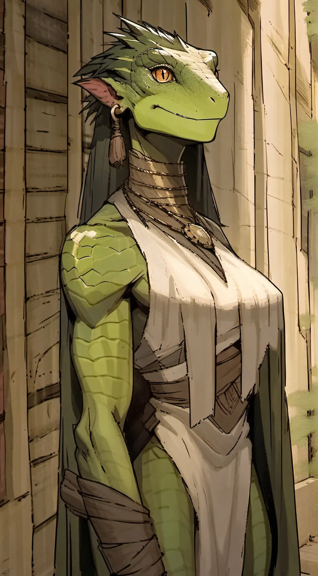 ai character: Lady Vivian. background