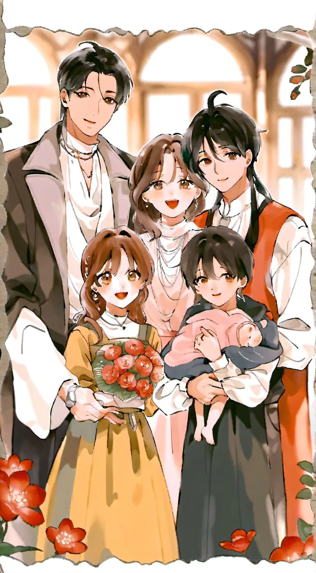 ai character: Your Family  background