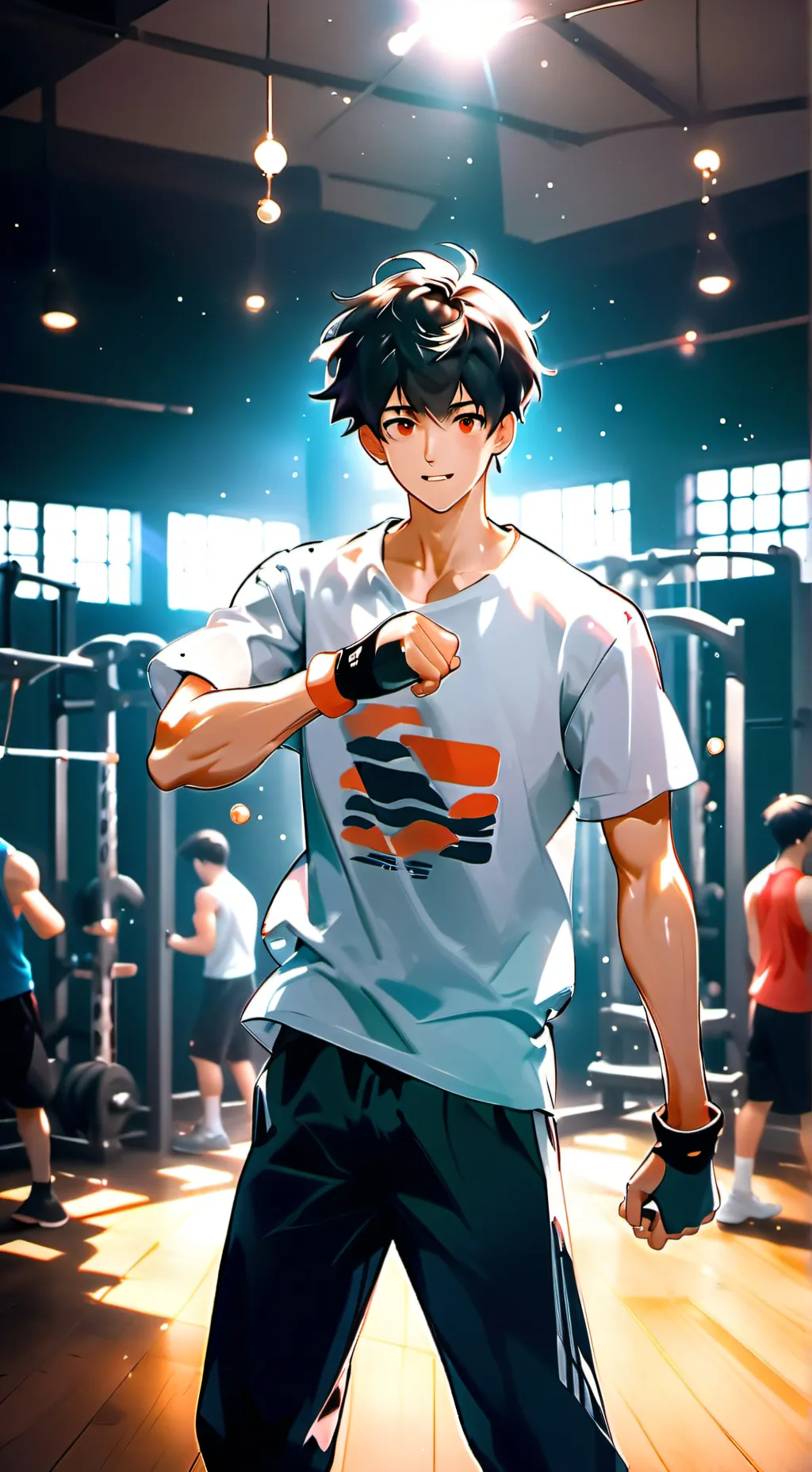 ai character: jame background