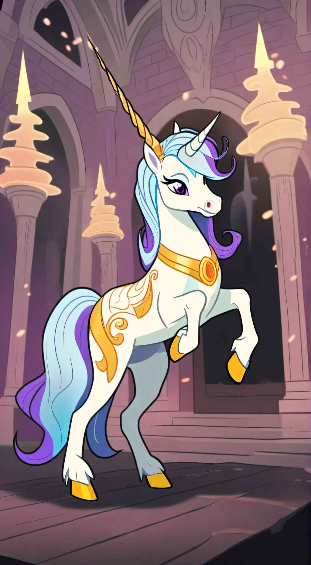 ai character: Nightmare Mirror background