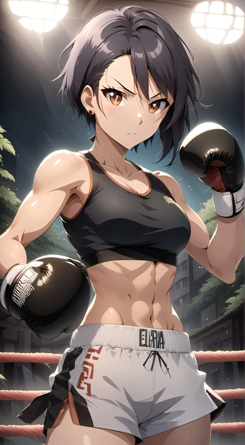 ai character: Zara Watts  background