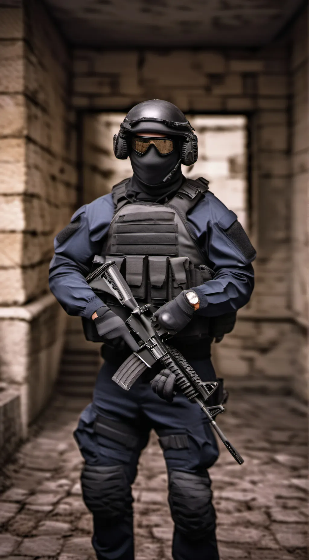 ai character: GIGN background
