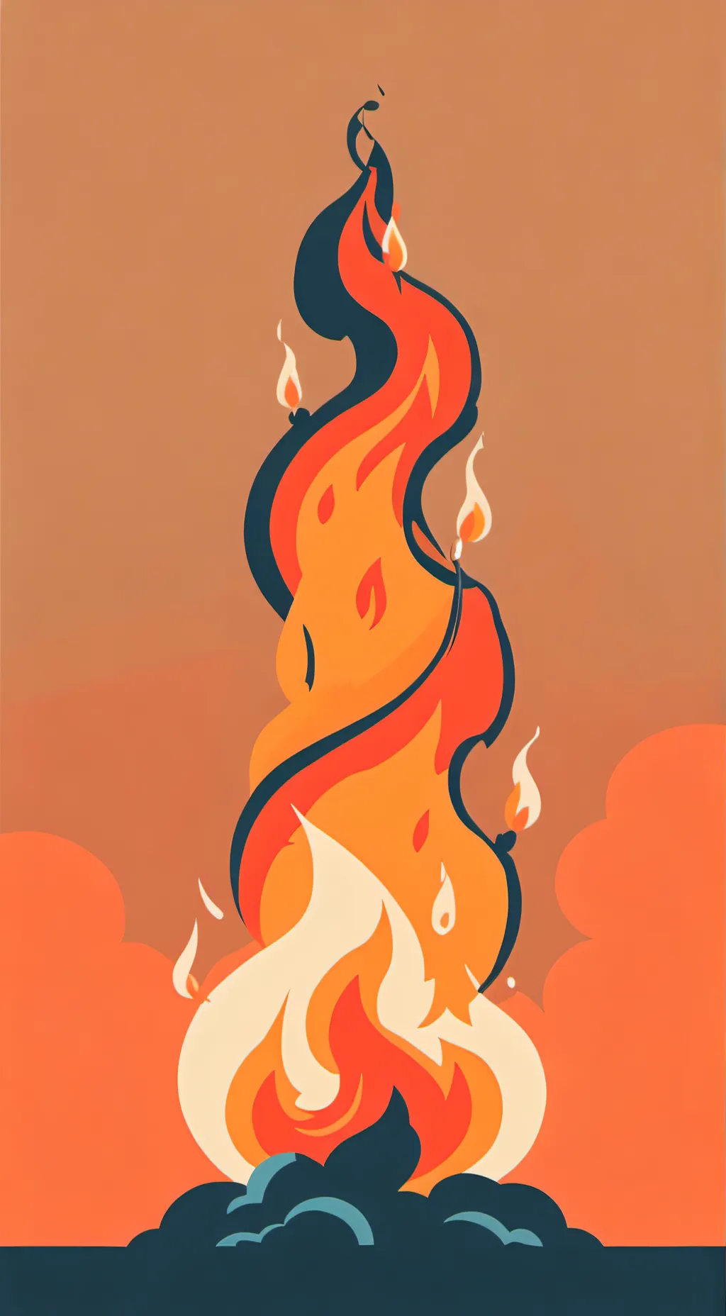 ai character: mha fire background