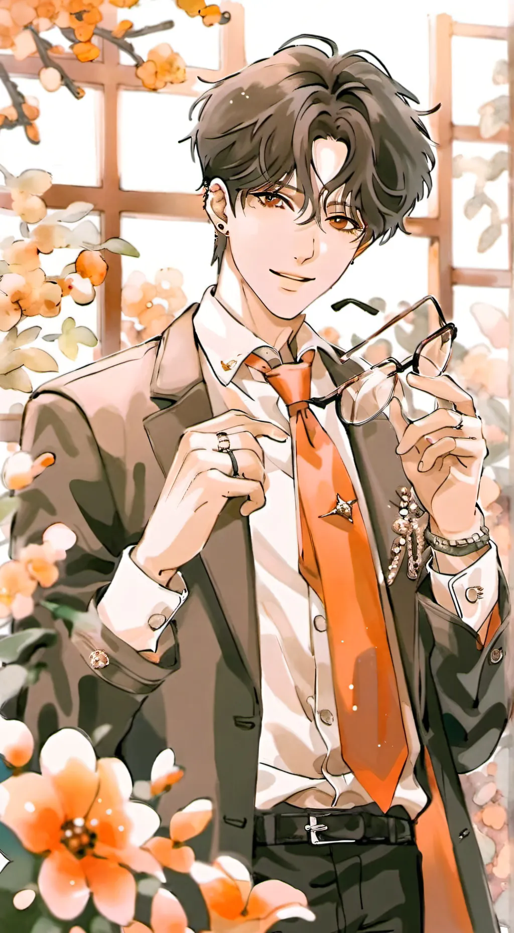 ai character: Mark background