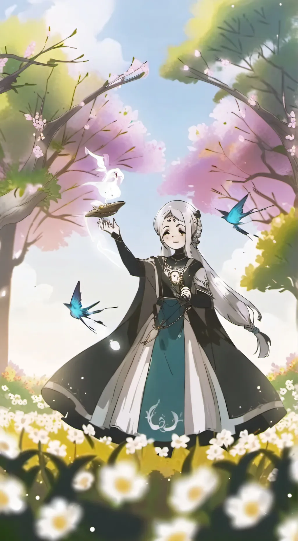 ai character: Only say yes once background