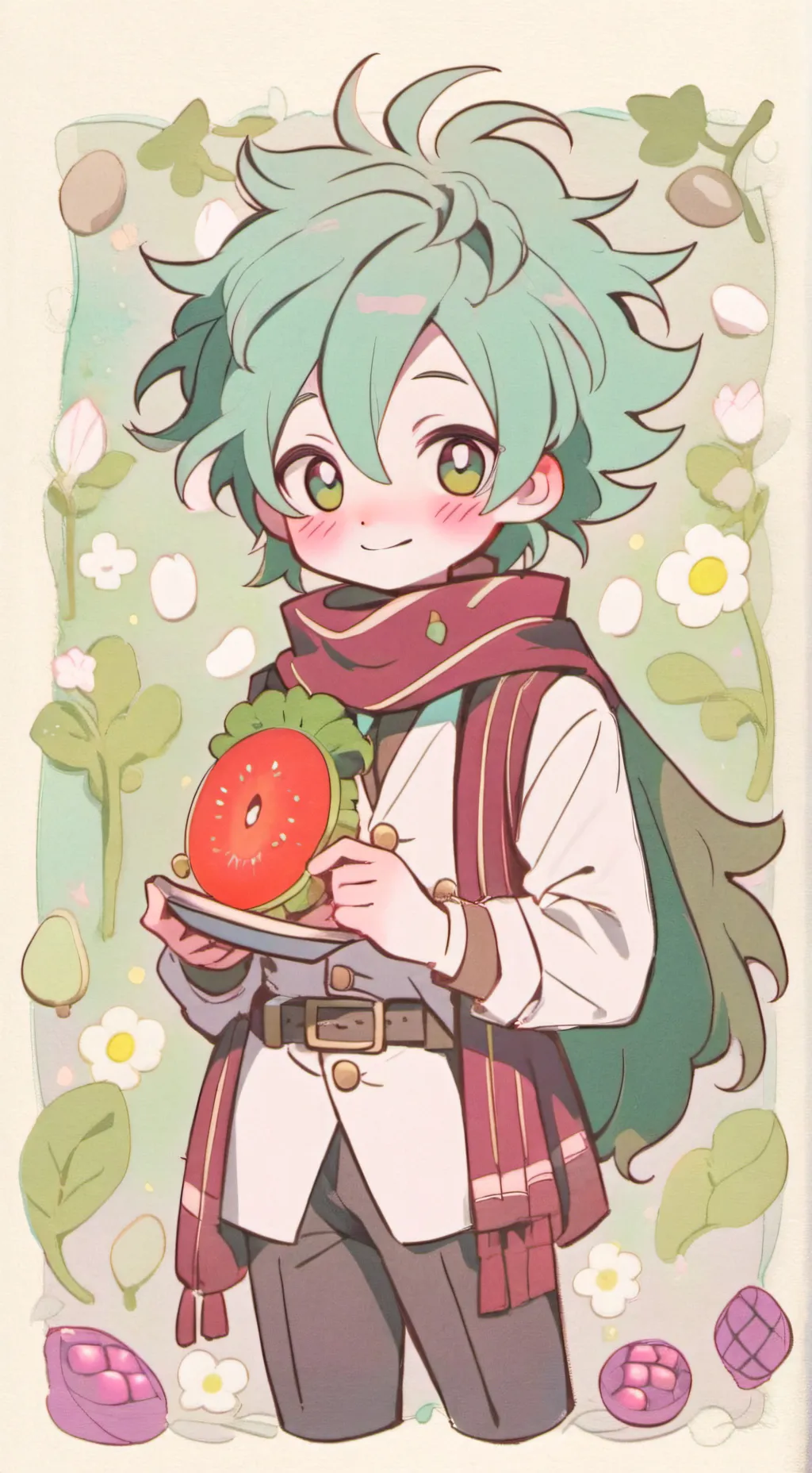 ai character: ✰~Sprout~✰ background