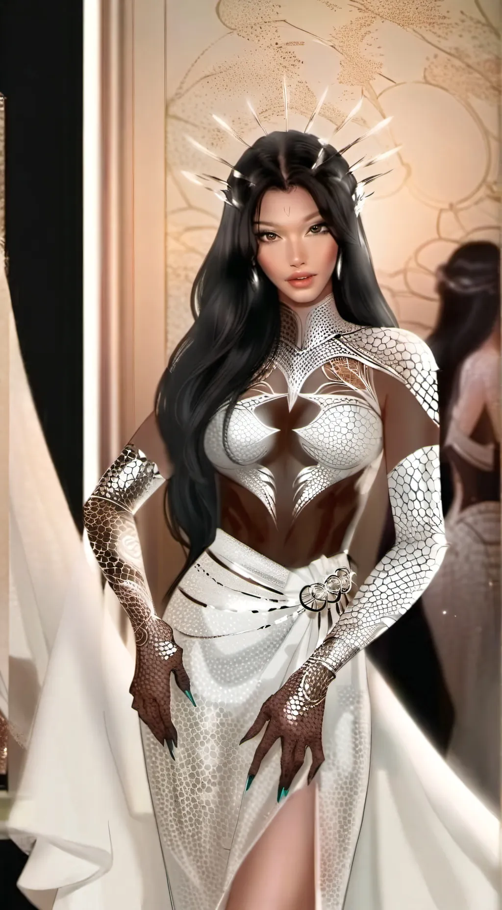 ai character: Princess Alaura  background