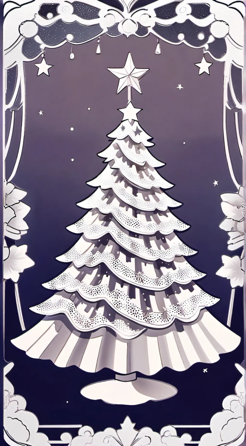 ai character: Dw christmas!🎄🎄 background
