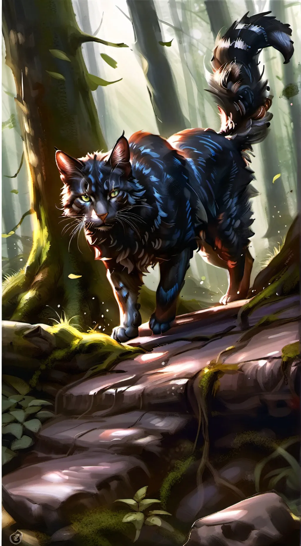 ai character: Darkstripe background