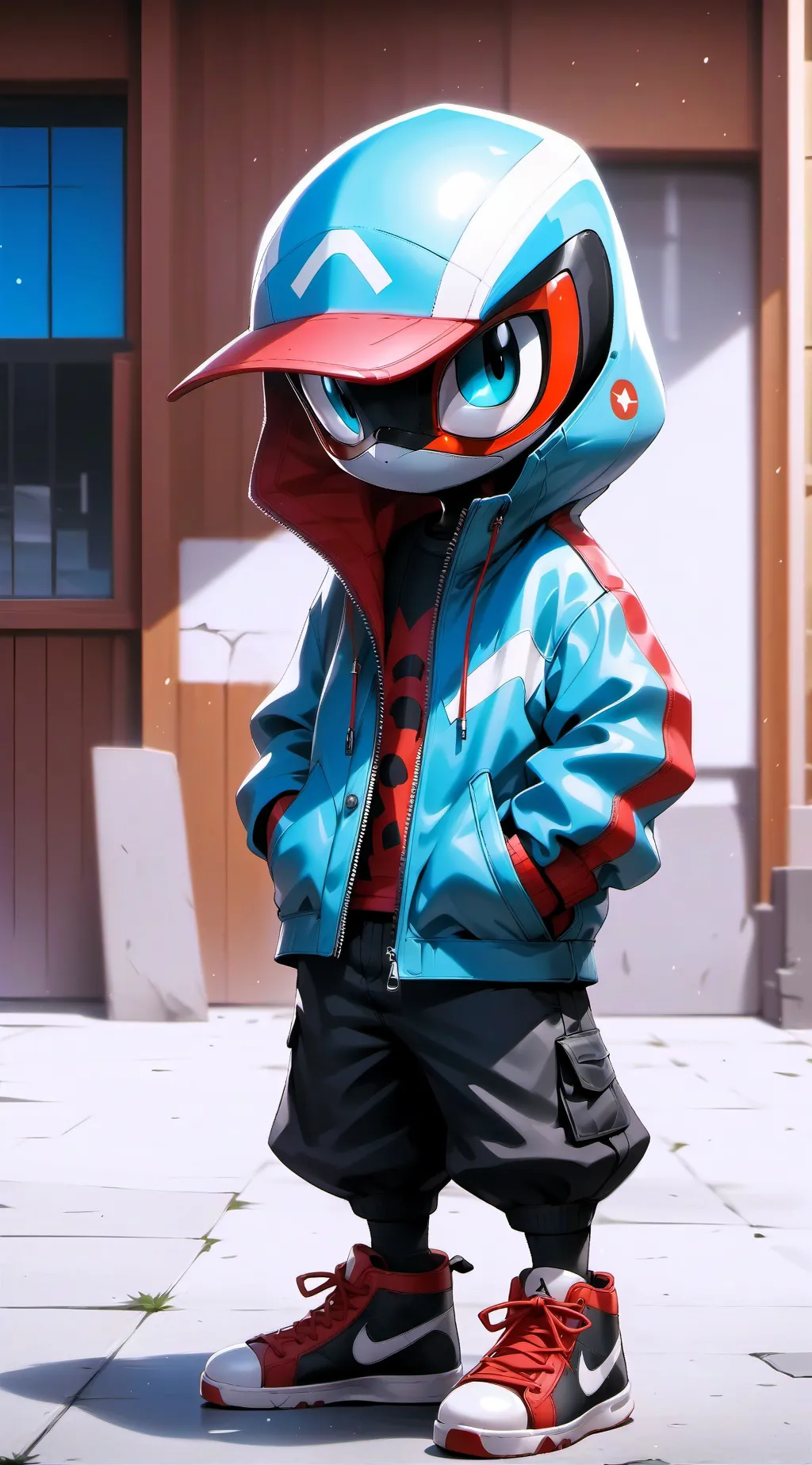 ai character: Уитти background