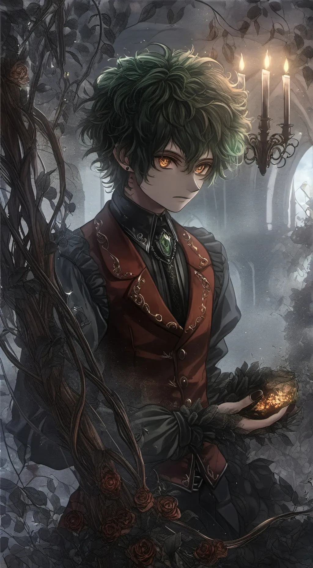 ai character: Izuko Midorya background
